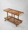 Table Chariot Mid-Century de Style Alpin en Pin, 1950 2