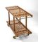 Mid-Century Alpine Style Pine Slatted Trolley Table, 1950 3