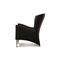 Castor Armchair with Stool in Black Leather from Montis, Set of 2 9