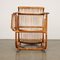 Vintage Armchair in Wicker, Italy, 1960s 7