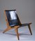 Hunting Chair 204 attributed to Uno & Östen Kristiansson for Luxus, Sweden, 1950s 2