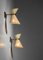 Lampade da parete Diabolo in stile di Mathieu Matégot, Francia, anni '50, set di 2, Immagine 7
