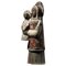 Virgen con el niño de cerámica grande atribuida a Jean Derval Vallauris, años 60, Imagen 1