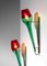 Italian Sconces by Vinicio Vianello for Vistosi, 1960s, Set of 2, Image 10