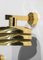 Scandinavian Brass V361 Wall Sconces attributed to Hans Agne Jakobsson for Hans-Agne Jakobsson Ab Markaryd, 1950s, Set of 2, Image 12