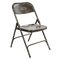 Silla plegable vintage de metal, Imagen 2