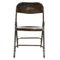 Silla plegable vintage de metal, Imagen 3