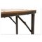 Folding Table in Metal & Teak 3