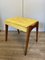 Benches with Cherry Wood Legs and Light Green Velvet, 1960s, Set of 2, Image 7