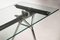 Nomos Desk with Glass Top & Steel Structure attributed to Norman Foster for Tecno, 1980s, Image 7