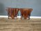 Danish Rosewood Folding Tables from CFC Silkeborg, 1960s, Set of 2, Image 8