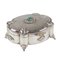 20th Century Baroque Italian Silver Jewelry Box, Image 1