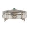 20th Century Baroque Italian Silver Jewelry Box 4