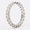 18k White Gold Eternity Ring with Marquise-Cut Diamonds 5