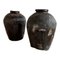 Ollas para almacenar vino de arroz de cerámica esmaltada china del siglo XVII. Juego de 2, Imagen 1