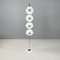 Italian Space Age Floor Lamp in White Metal, 1970s, Image 3