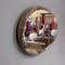 Mid-Century Modern Italian Oval Wall Mirror, 1950s, Image 3