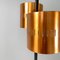 Mid-Century Modern Italian Floor Lamp in Copper, Black Metal and Marble, 1960s, Image 10