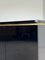 Kleines schwarz lackiertes Sideboard von JC Mahey, Frankreich 12