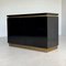 Small Black Lacquered Sideboard by J. C. Mahey, France, Image 2