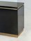 Small Black Lacquered Sideboard by J. C. Mahey, France, Image 9