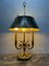 Französische Bouillotte Lampe aus Messing, Mitte des 20. Jahrhunderts 6