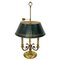 Mid 20th Century French Brass Bouillotte Lamp 1