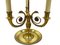 Mid 20th Century French Brass Bouillotte Lamp 2