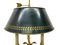 Französische Bouillotte Lampe aus Messing, Mitte des 20. Jahrhunderts 3