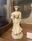 Estatuilla de mujer vintage de cerámica, Imagen 1