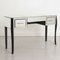 Mirrored Console Table on Ebony Serpentine Legs by Laura Ashley, 1990s 5