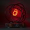 Small Red Neon Orb Lamp by Mark Beattie, Image 1