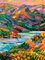 K. Husslein, Fiumi e montagne, Olio su tela, Immagine 9