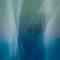 Bernadette Jiyong Frank, Refracción de azul y verde, Aceite y resina, Imagen 2