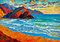 K. Husslein, Sun Chaser, Oil on Canvas 2