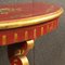 Italian Lacquered and Painted Demi Lune Console Table, 1970s 5