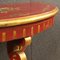 Italian Lacquered and Painted Demi Lune Console Table, 1970s, Image 5