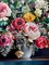 Katharina Husslein, Unter den Blumen, Angesicht zu Angesicht mit dem Himmel, Öl auf Leinwand 4