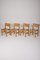 Vintage Pine Chairs, 1960, Set of 4, Image 7