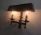 Mid-Century Brutalist Patinated Iron Outdoor Wall Lights, 1960s, Set of 2, Image 8