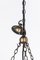 Blondel Stiletto Pendant Light in Oxidised Silver from Holophane, 1920s 5