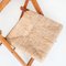 Juego de mesa racionalista vintage y sillas plegables de madera de pino, haya y Enea, Francia, años 70. Juego de 5, Imagen 16