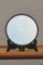 Vintage Round Mirror on Tripod Stand, Image 1