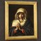 Italienischer Künstler, Die Jungfrau Maria, 1680, Öl auf Leinwand, Gerahmt 12
