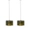 Mid-Century Scandinavian Glass Ceiling Lights ttributed to Carl Fagerlund for Orrefors, 1960s, Set of 2, Image 2