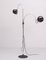 Vintage Space Age Double Arc Eyeball Floor Lamp from Gepo, 1965 5