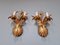 Wall Lights in Gilt Metal, Florence, Italy, 1970s, Set of 2 5