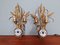 Wall Lights in Gilt Metal, Florence, Italy, 1970s, Set of 2 10