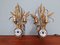 Wall Lights in Gilt Metal, Florence, Italy, 1970s, Set of 2, Image 10