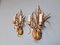 Wall Lights in Gilt Metal, Florence, Italy, 1970s, Set of 2, Image 13